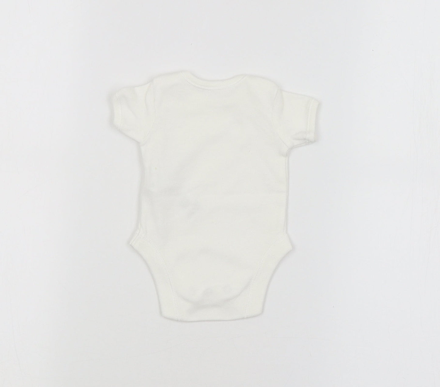 F&F Baby White   Babygrow One-Piece Size 0-3 Months