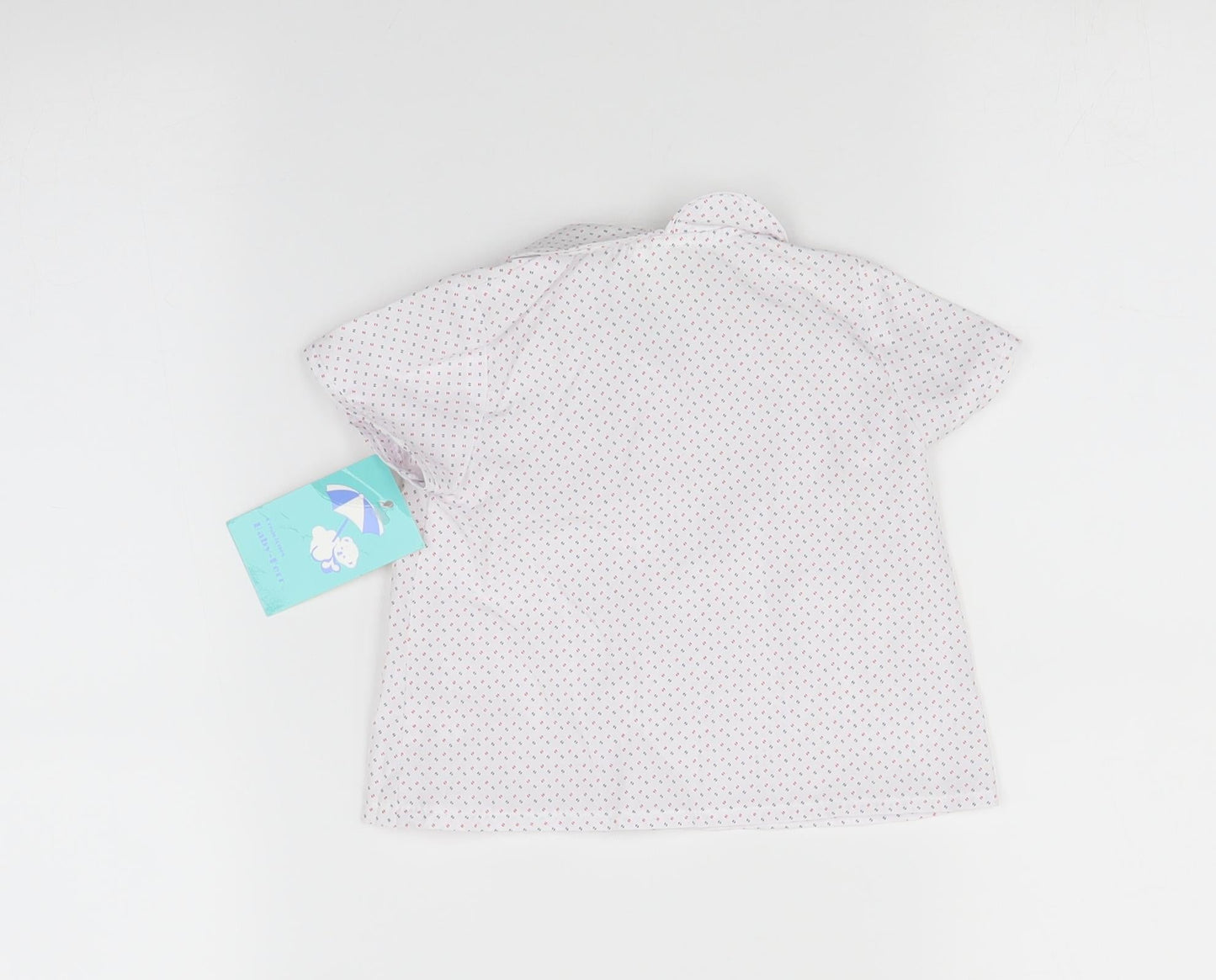babyFurr Baby Multicoloured Polka Dot  Basic Button-Up Size 6-9 Months