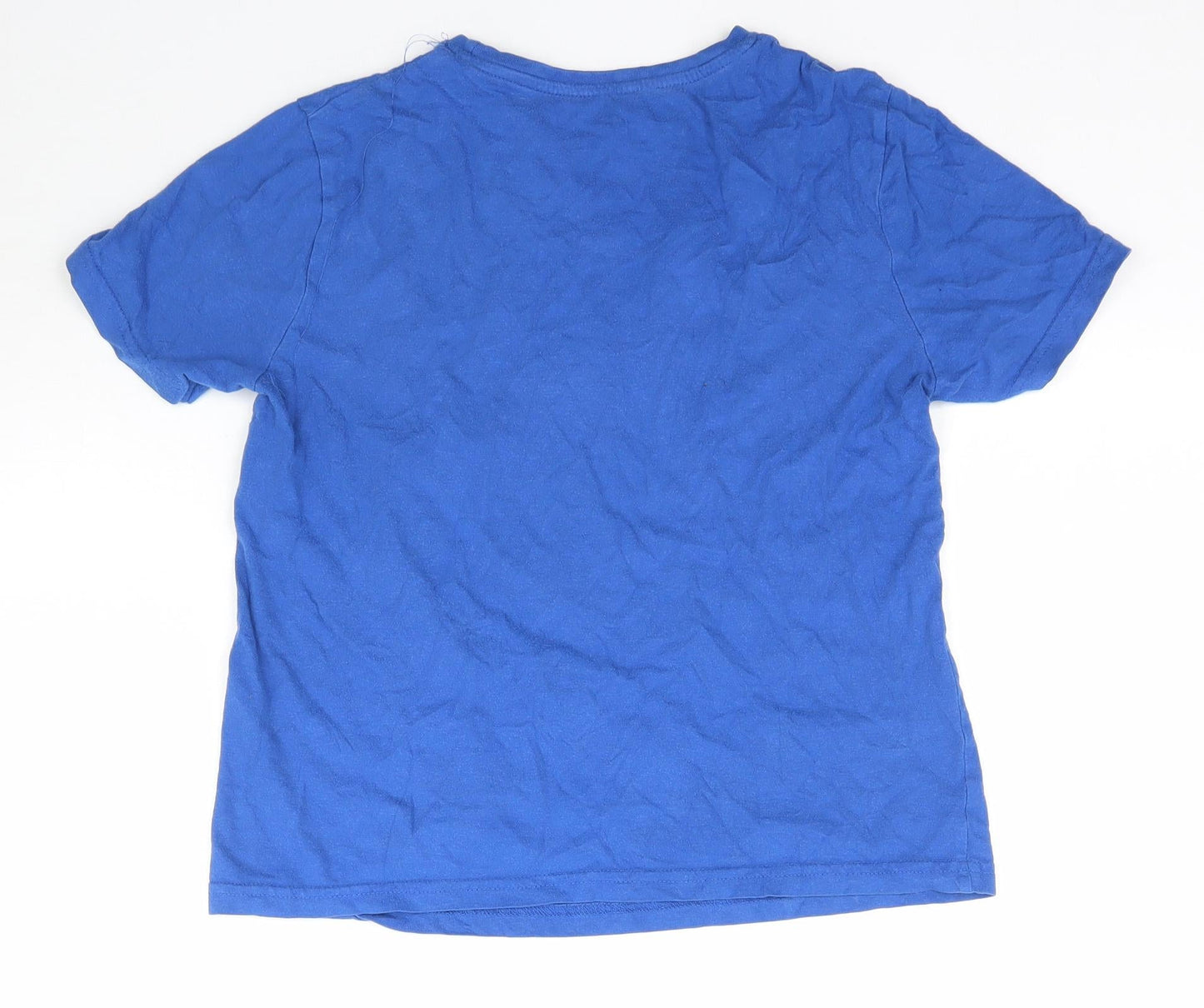 Rebel Boys Blue   Basic T-Shirt Size 9-10 Years  - Whatever