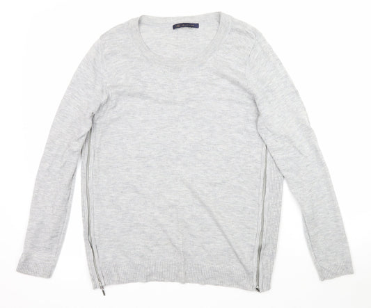Marks and Spencer Womens Grey   Pullover Jumper Size S