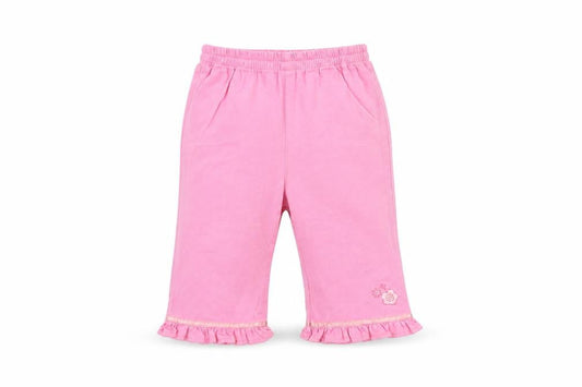 Front view of Cherokee Baby Pink Jeans, size 3-6, Months