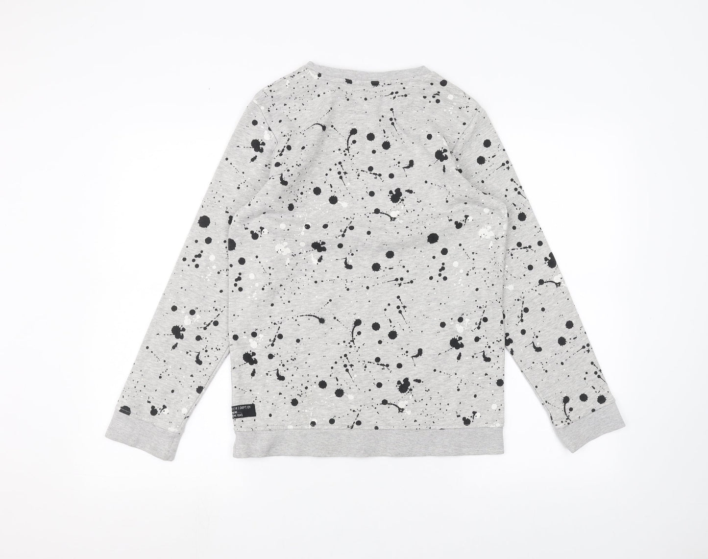 George Girls Grey   Pullover Jumper Size 12-13 Years