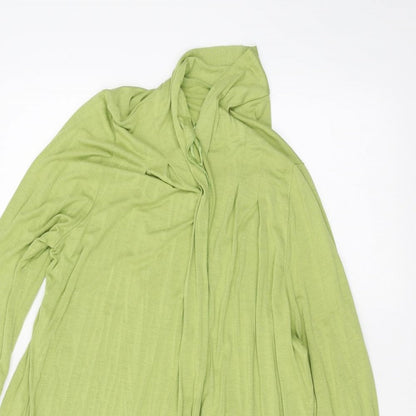 Bonmarché Womens Green Cardigan Jumper Size 14