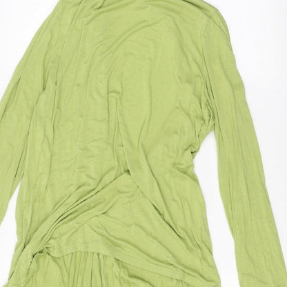 Bonmarché Womens Green Cardigan Jumper Size 14