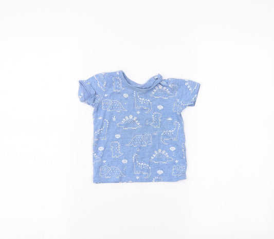 George Baby Blue   Basic T-Shirt Size 6-9 Months
