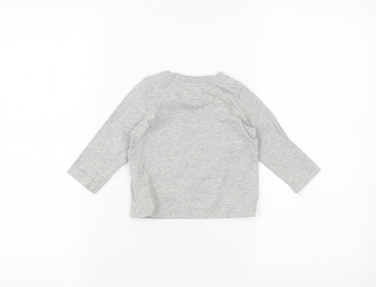 Gap Baby Grey   Basic T-Shirt Size 6-9 Months