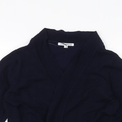 Annabelle Womens Blue   Cardigan Jumper Size L