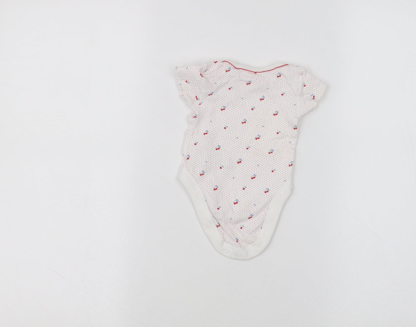 Junior j Baby White   Babygrow One-Piece Size 0-3 Months