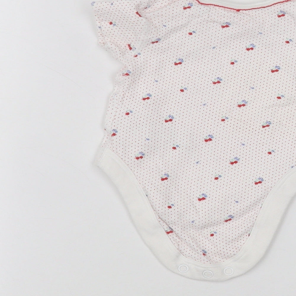 Junior j Baby White   Babygrow One-Piece Size 0-3 Months