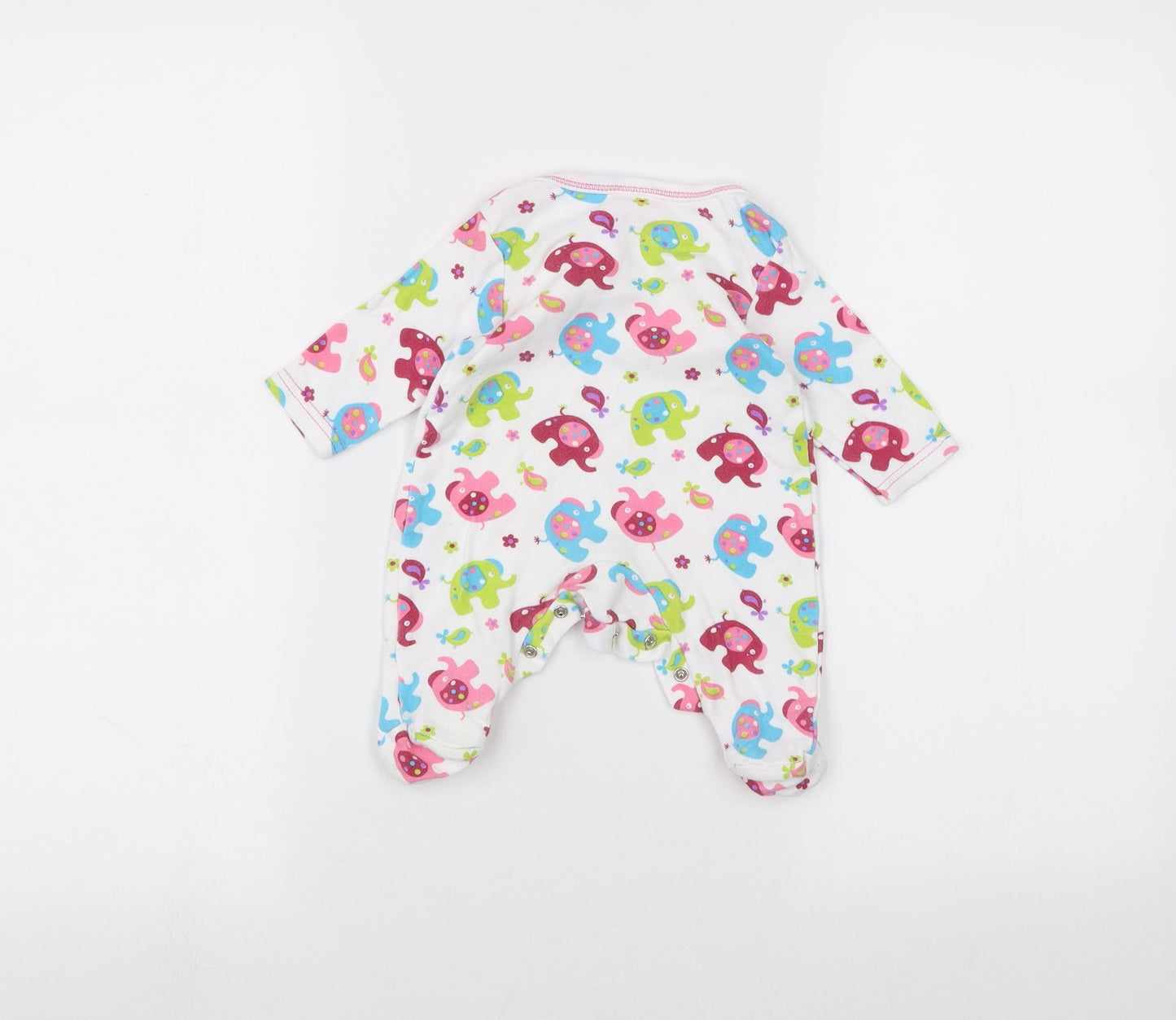 Bebe Bonito Baby White   Coverall One-Piece Size 0-3 Months