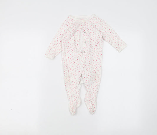 Earlydays Baby White   Coverall One-Piece Size 3-6 Months