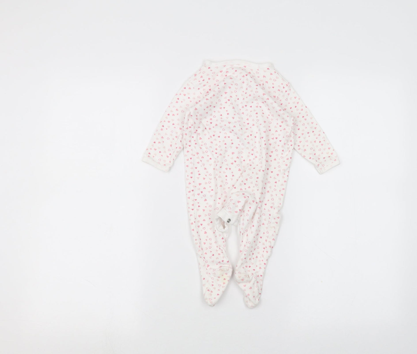 Earlydays Baby White   Coverall One-Piece Size 3-6 Months