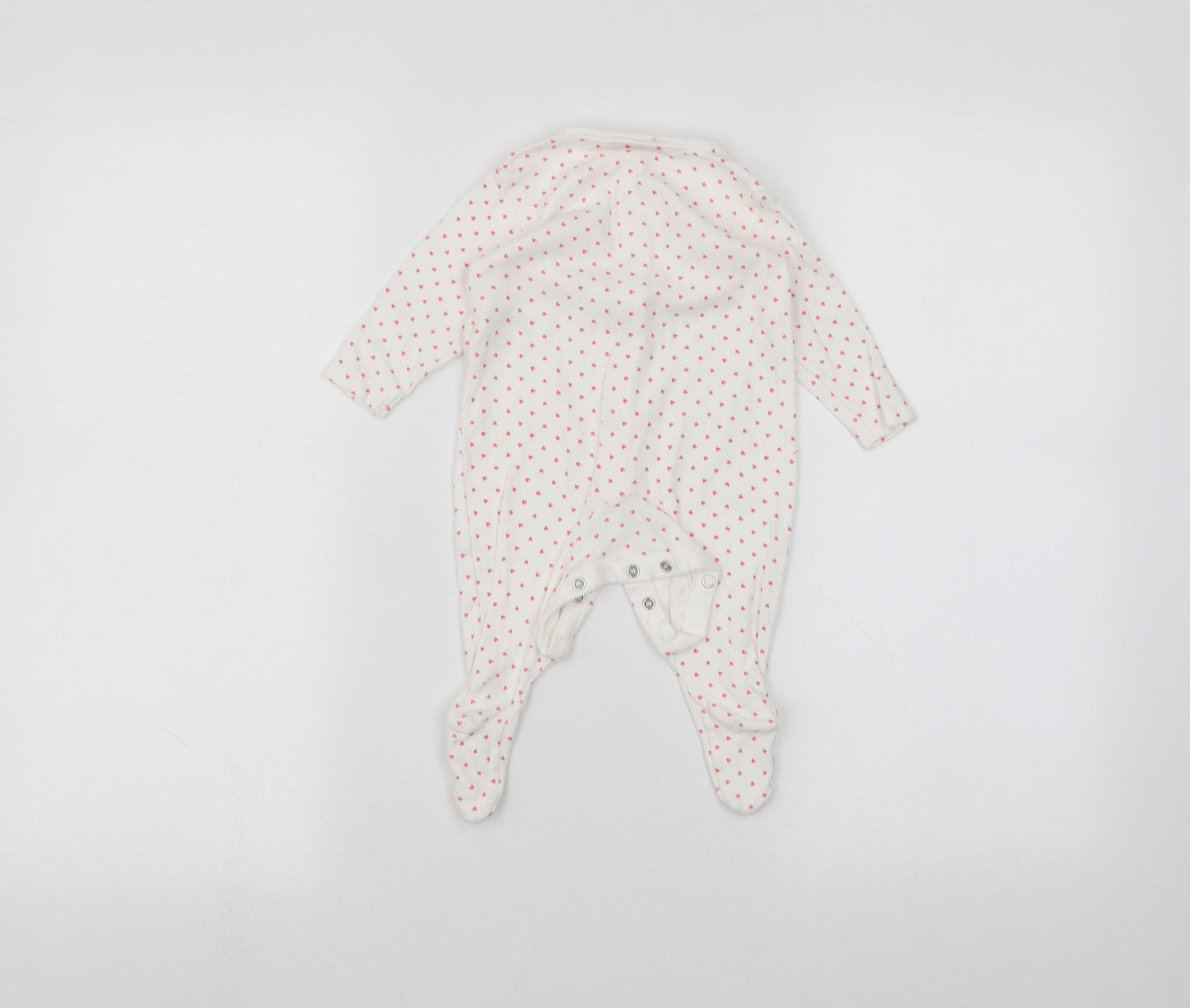 Earlydays Baby White Polka Dot  Coverall One-Piece Size 3-6 Months