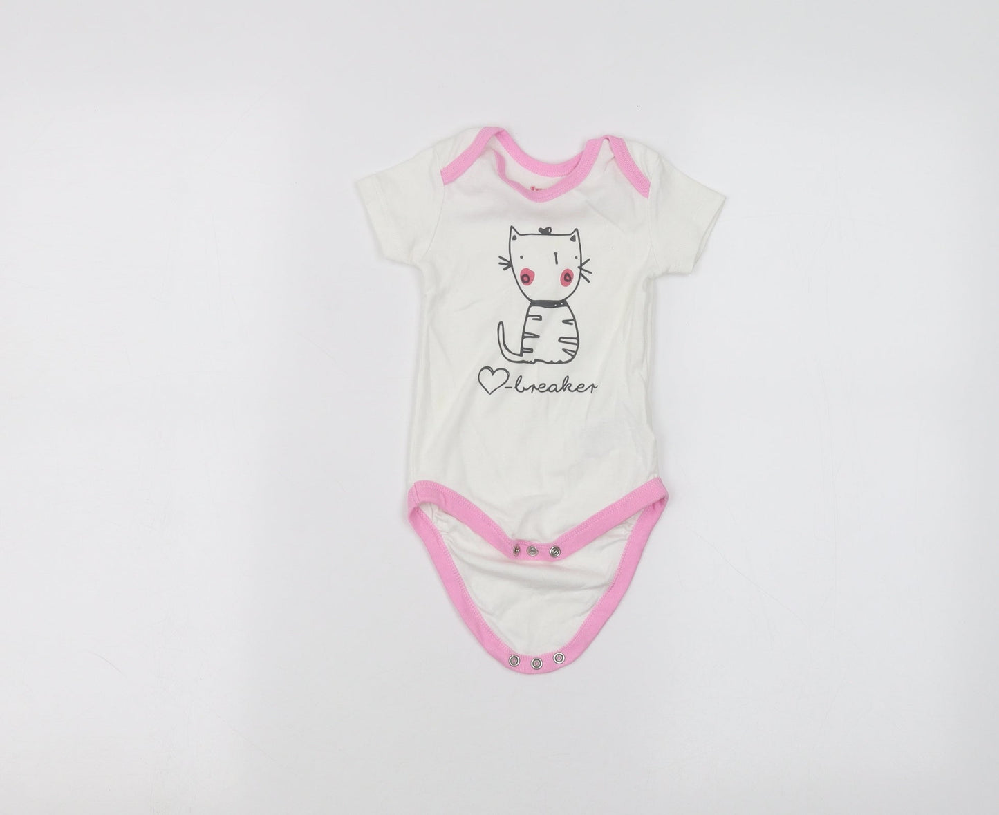 Lupilu Baby White   Coverall One-Piece Size 3-6 Months