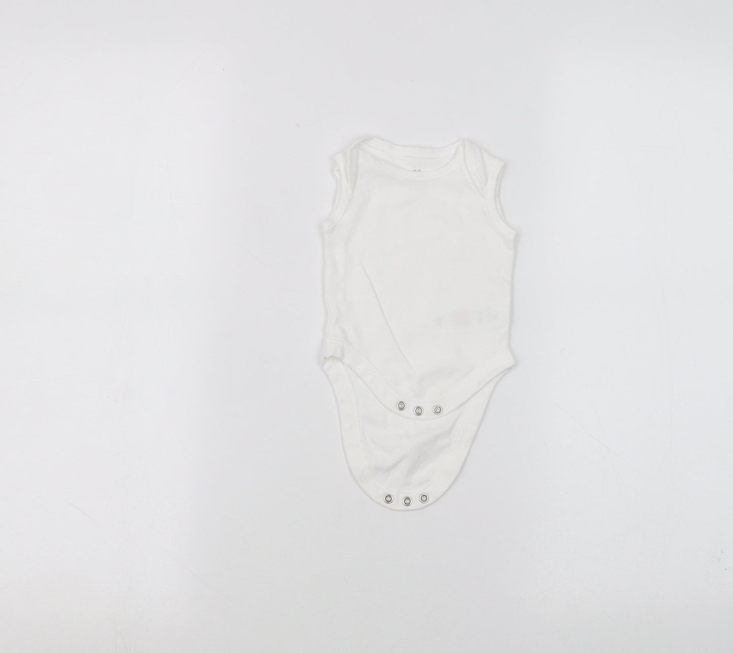 Earlydays Baby White   Coverall One-Piece Size 0-3 Months