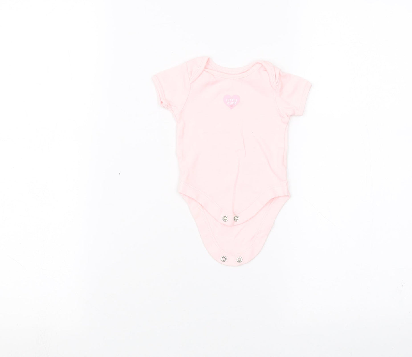 George Baby Pink   Babygrow One-Piece Size 0-3 Months