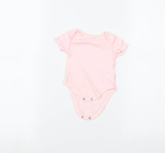 BHS Baby Pink   Babygrow One-Piece Size 0-3 Months