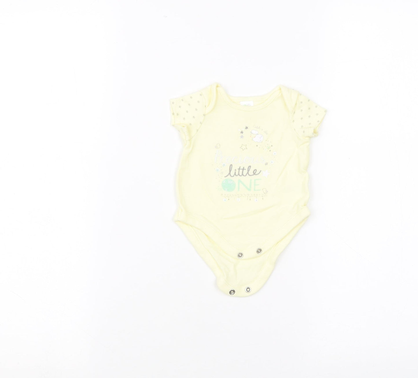 Mini Club Baby Yellow   Babygrow One-Piece Size 0-3 Months