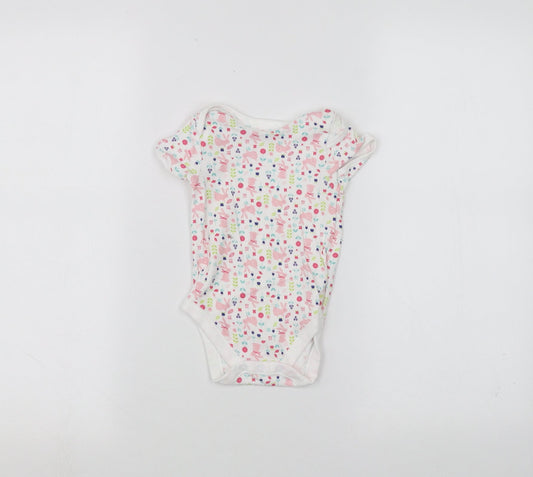 PEP&CO Baby White   Babygrow One-Piece Size 9-12 Months