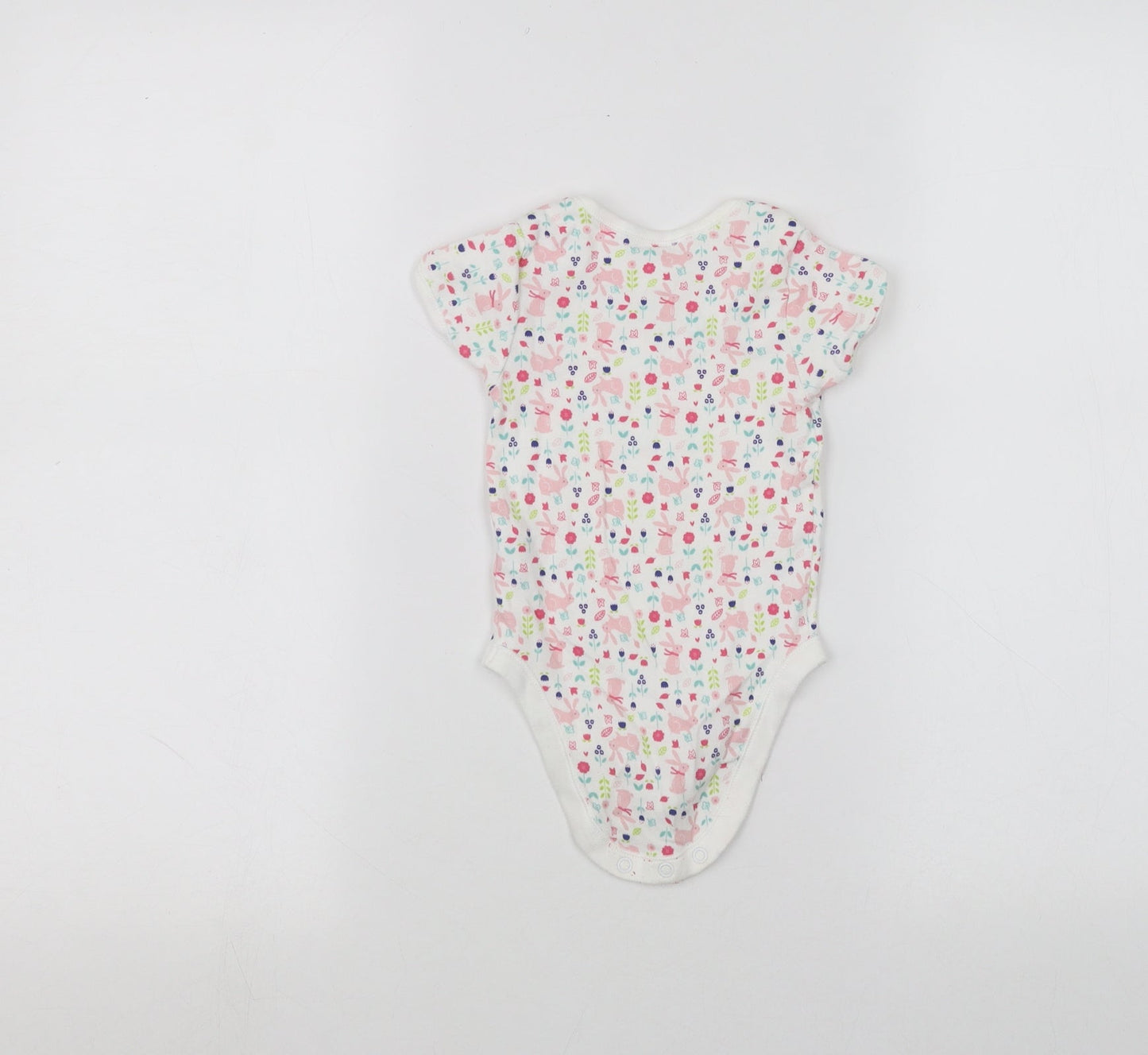 PEP&CO Baby White   Babygrow One-Piece Size 9-12 Months