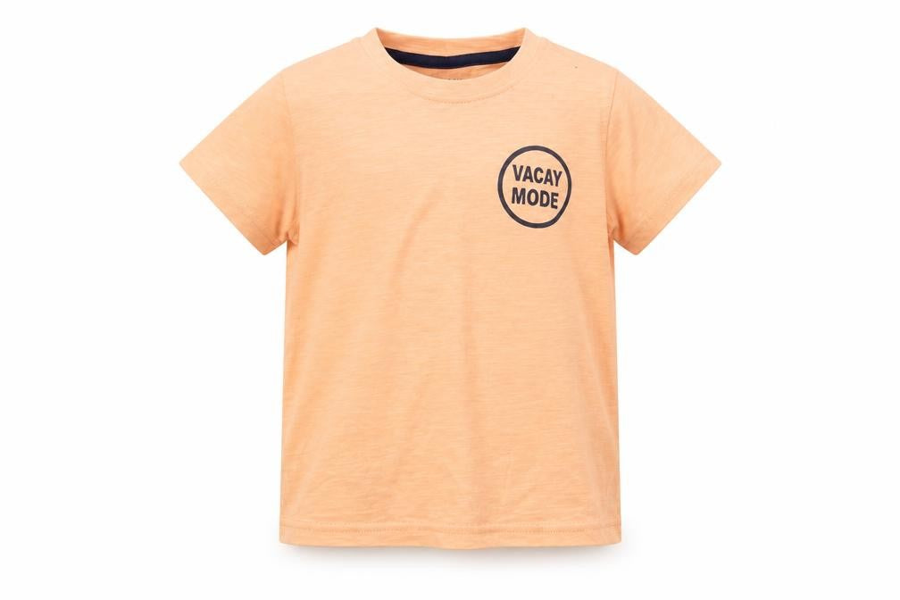 Primark Baby Orange   Basic T-Shirt Size 12-18 Months