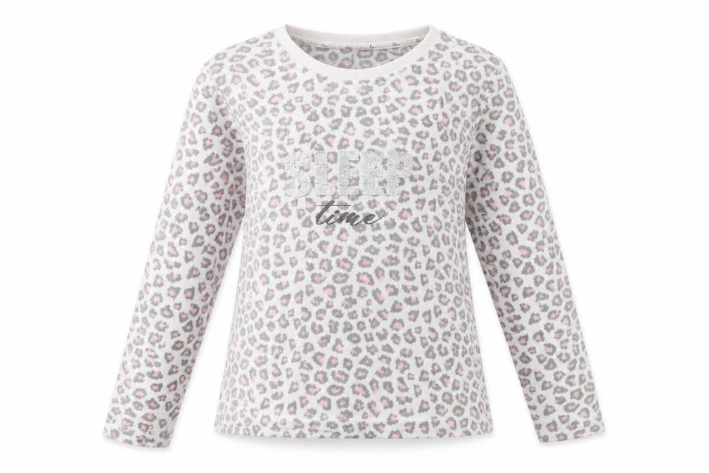 George Womens Pink Animal Print  Basic T-Shirt Size 8
