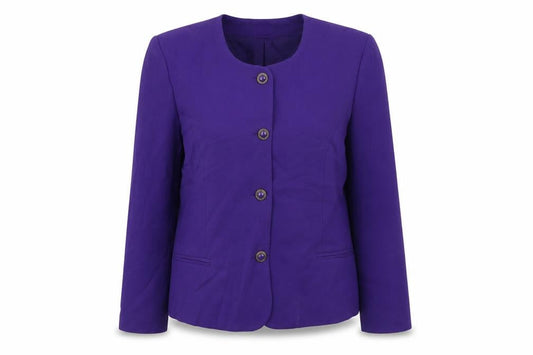 Features Womens Purple   Jacket Blazer Size 14