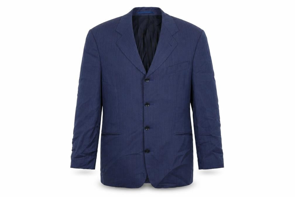 STONES Mens Blue   Jacket Suit Jacket Size 40