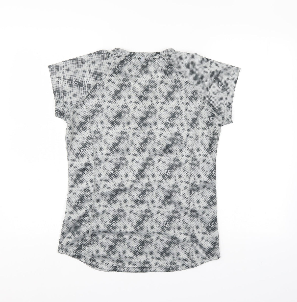 Preloved Crivit Womens Grey Camouflage  Basic T-Shirt - Back