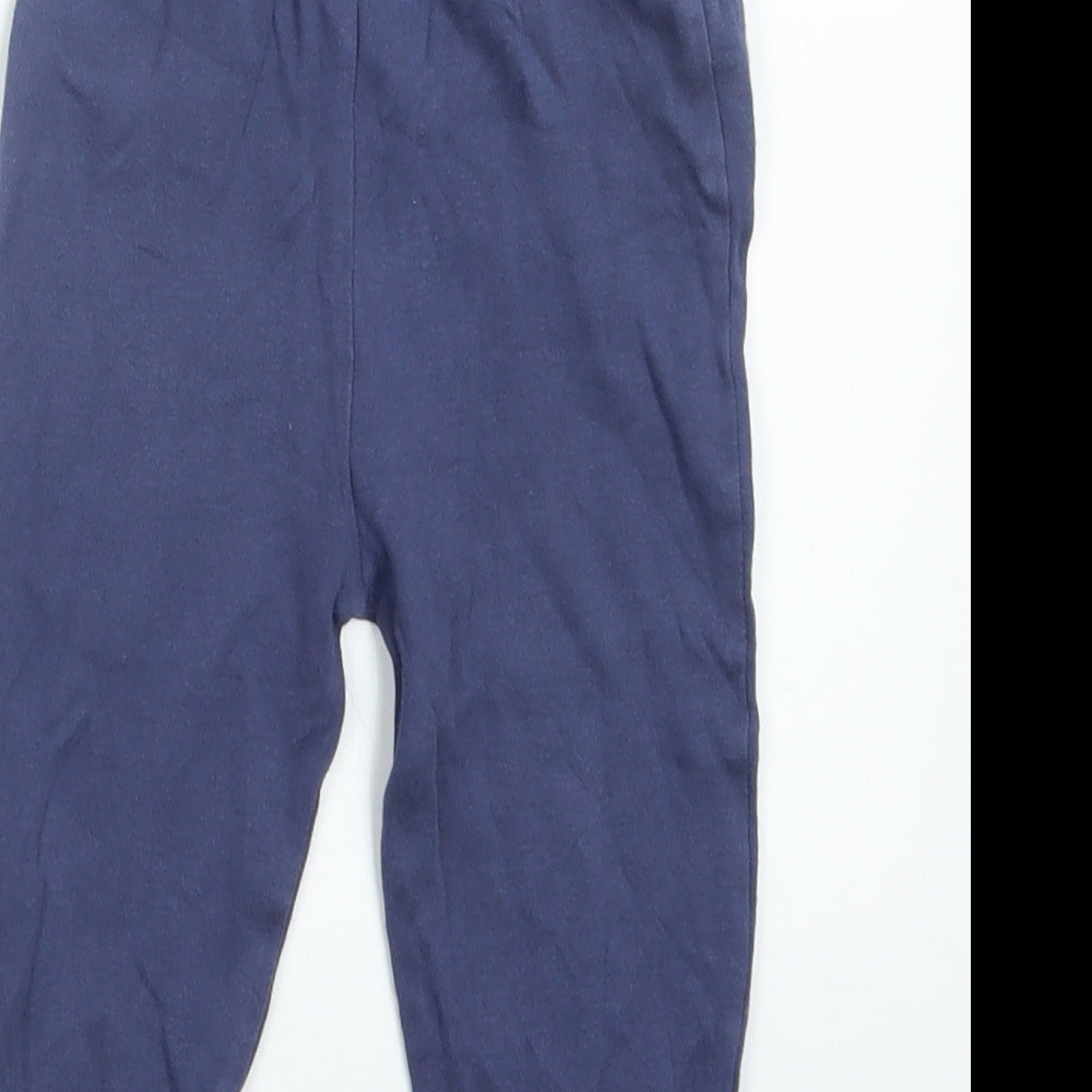 Nutmeg Boys Blue   Capri Trousers Size 12-18 Months