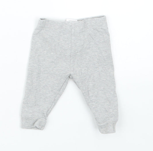 NEXT Girls Grey   Capri Trousers Size 0-3 Months