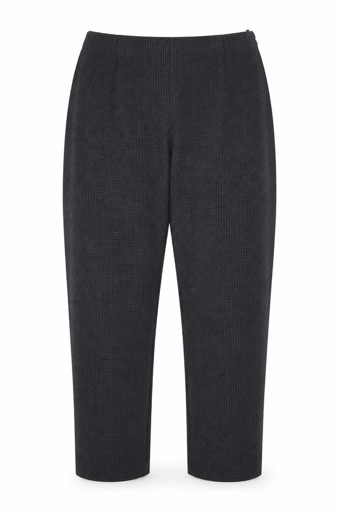 Marks & Spencer Womens Blue Check  Trousers  Size 16 L28 in