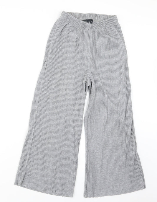 ASOS Womens Grey   Trousers  Size 4 L21 in