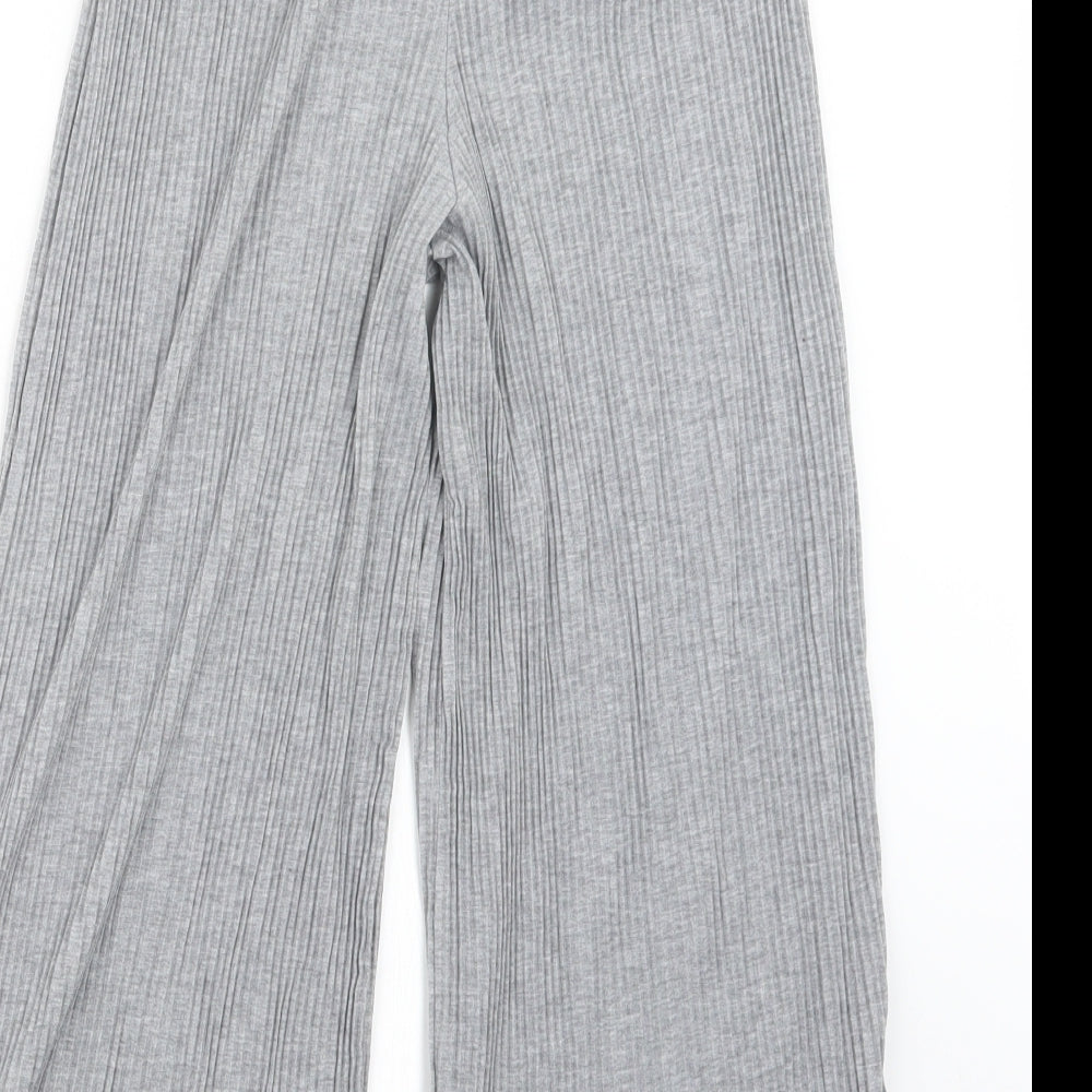 ASOS Womens Grey   Trousers  Size 4 L21 in