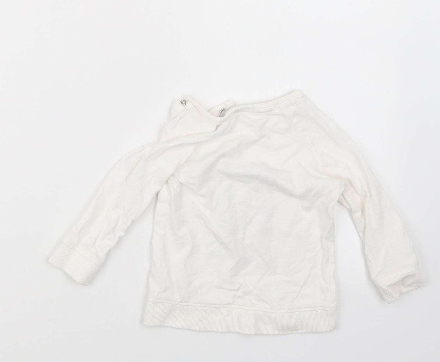 George Boys White   Basic T-Shirt Size 9-12 Months