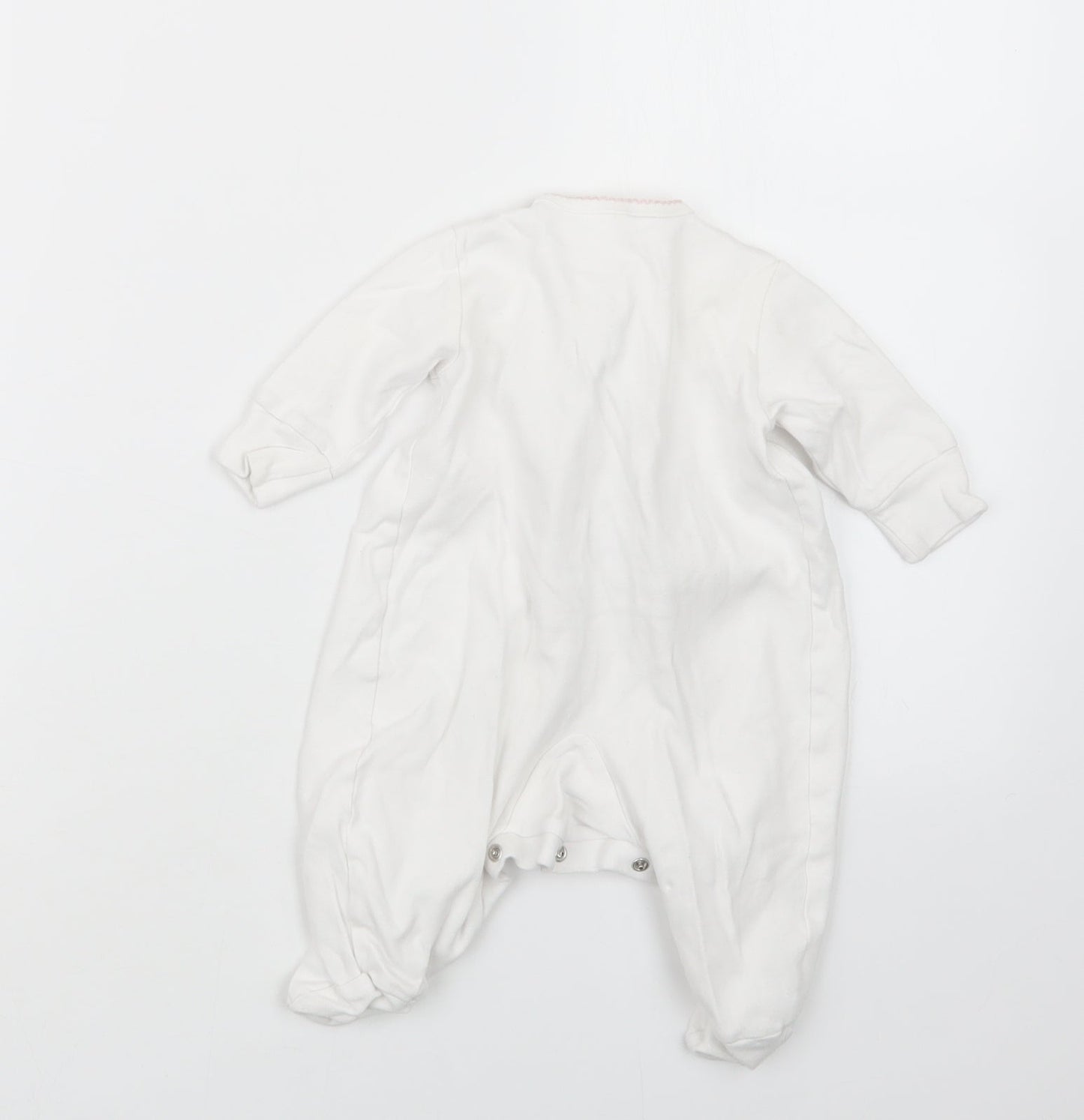 NEXT Girls White   Coverall Outfit/Set Size 0-3 Months