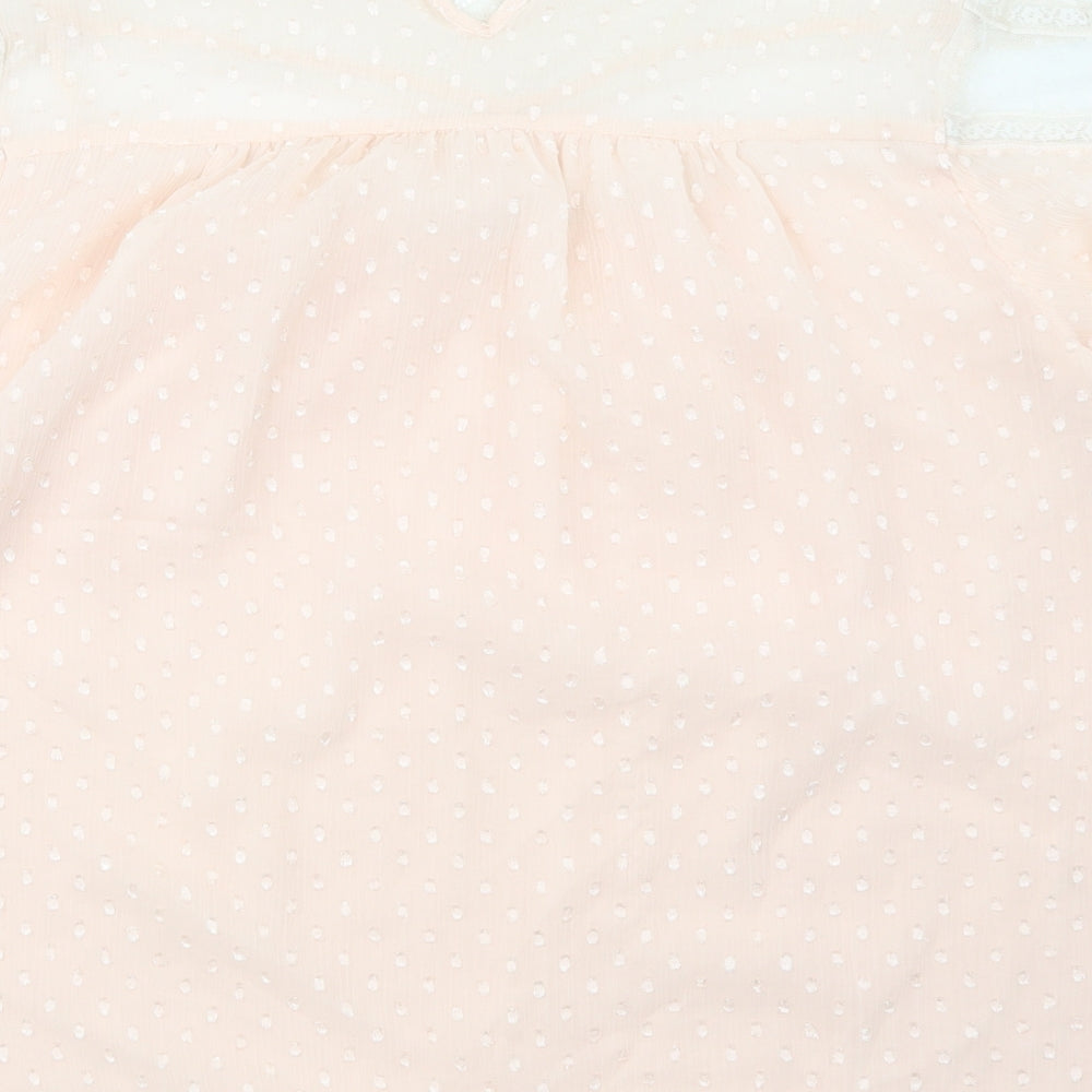 New Look Maternity Womens Pink   Basic Blouse Size 14
