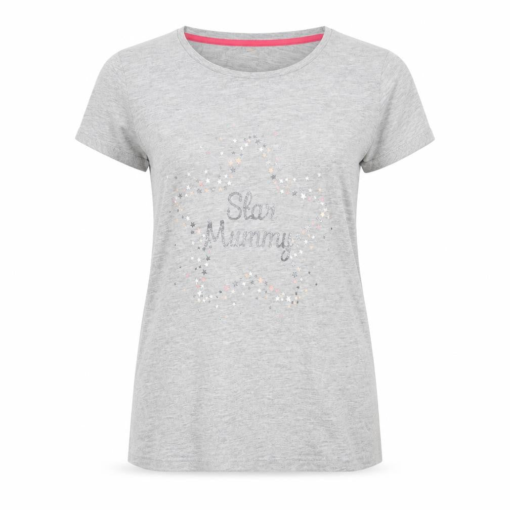 George Womens Grey   Basic T-Shirt Size 10