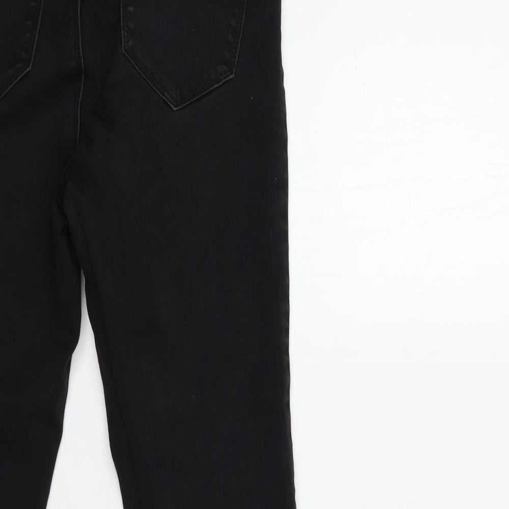 Preworn Womens Black  Denim Jegging Jeans Size 26 in L30 in