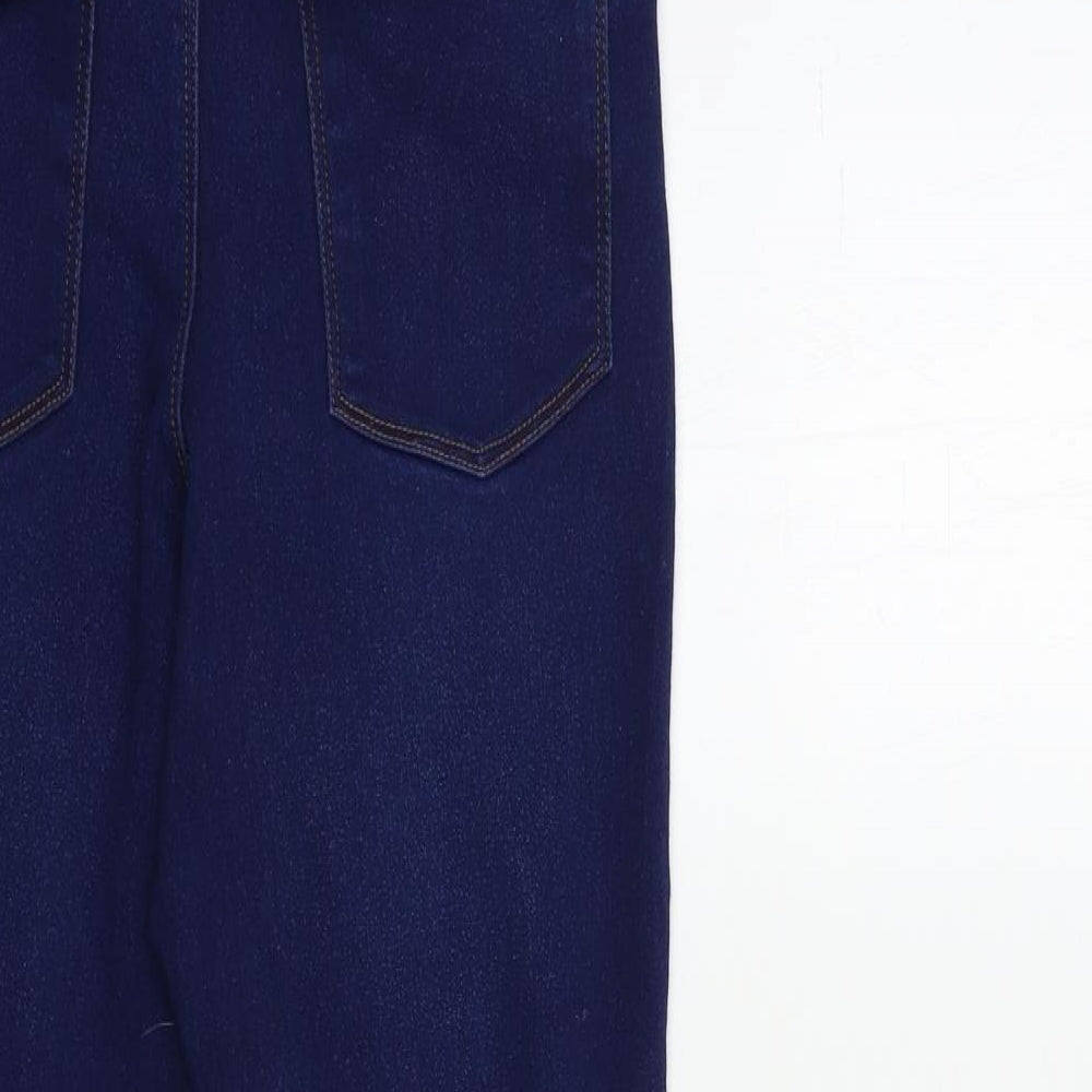 Denim & Co. Womens Blue  Denim Skinny Jeans Size 14 L25 in