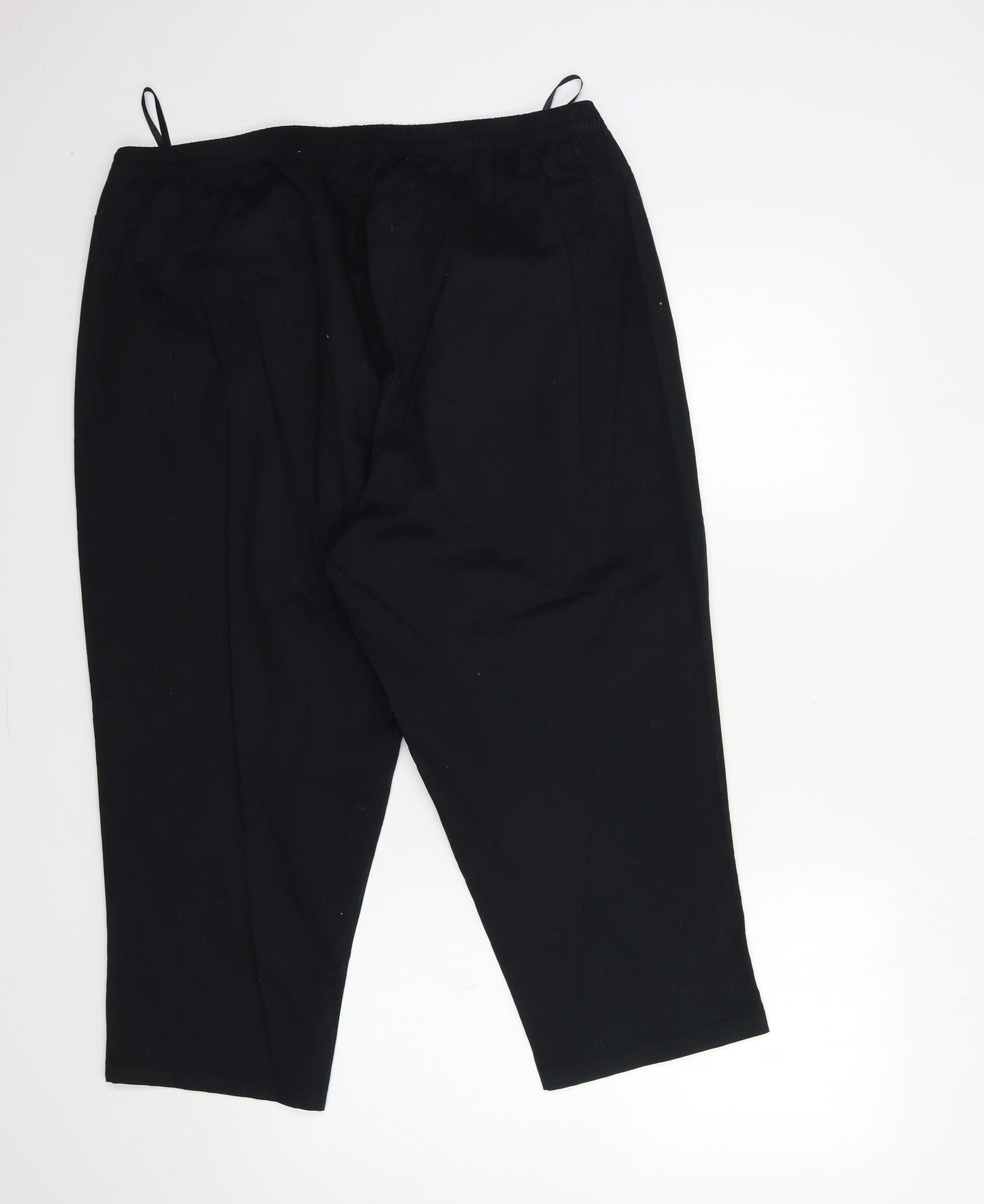 EPC Womens Black   Cropped Trousers Size 40 in L23 in