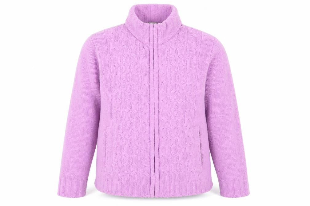 reflect Womens Pink   Full Zip Jumper Size L  - Size L/XL