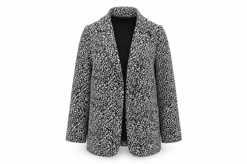 Papaya Womens Multicoloured Geometric  Jacket Blazer Size 10
