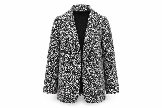 Papaya Womens Multicoloured Geometric  Jacket Blazer Size 10