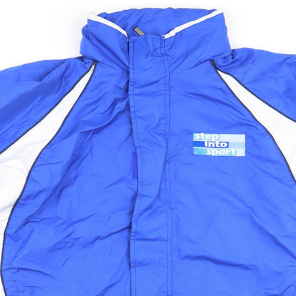 mushini Mens Blue   Jacket Coat Size M
