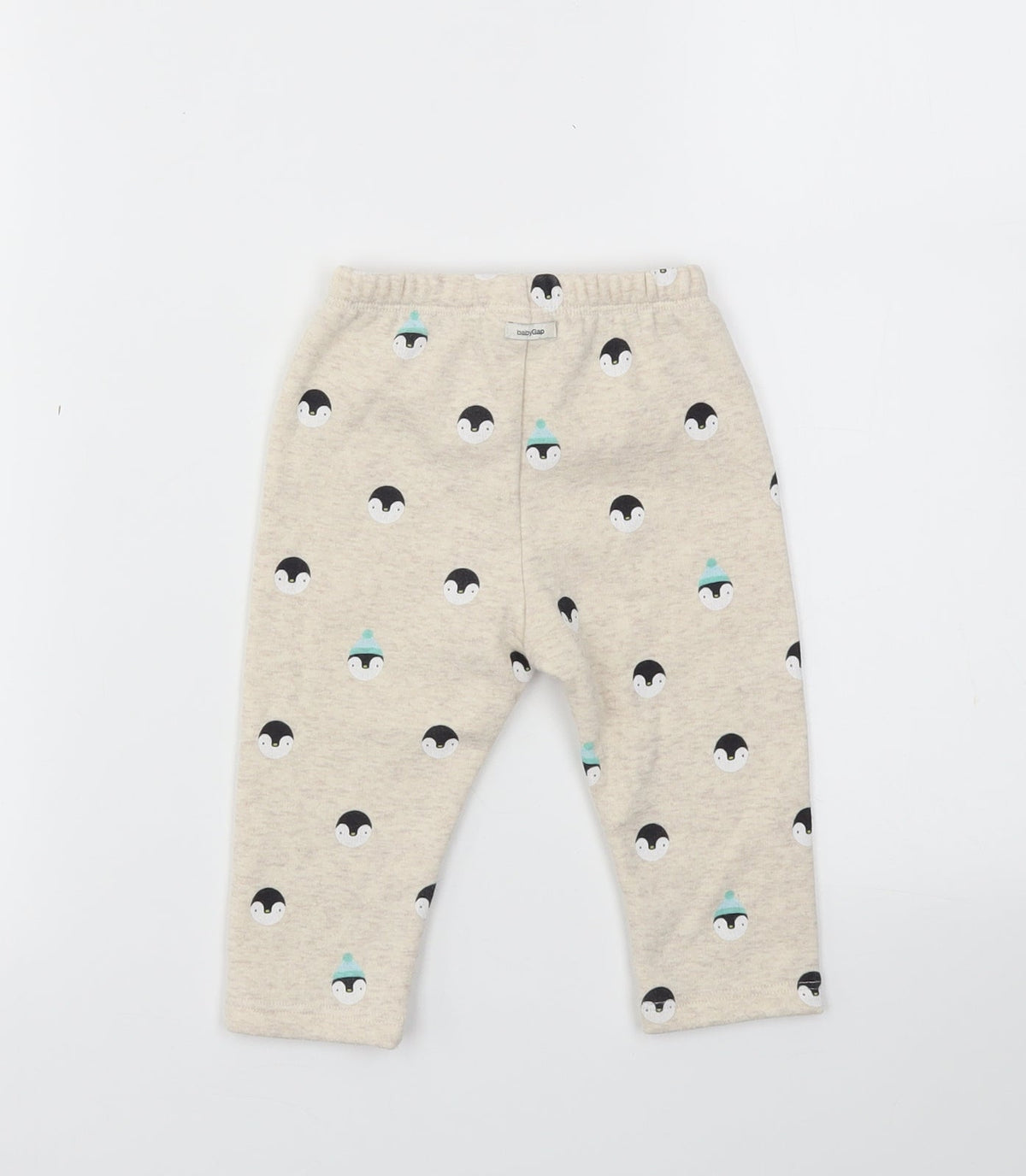 Gap Girls Beige Animal Print  Capri Trousers Size 3-6 Months