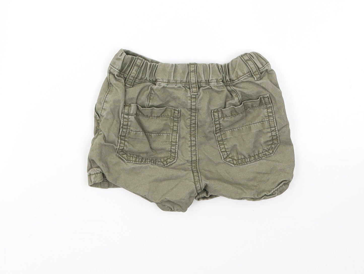 NEXT Girls Green   Capri Trousers Size 9-12 Months