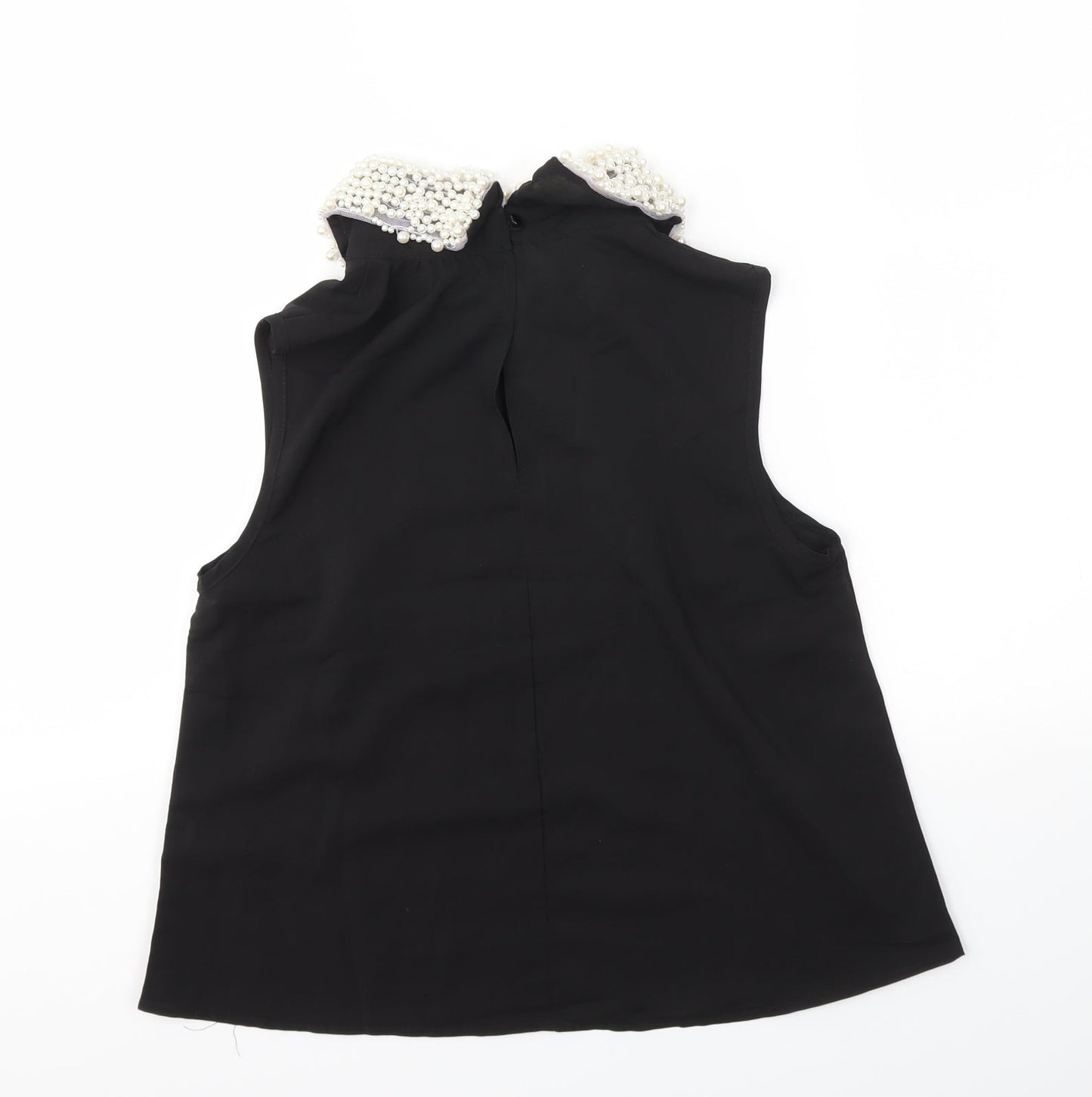 gold  Womens Black   Basic Blouse Size 8