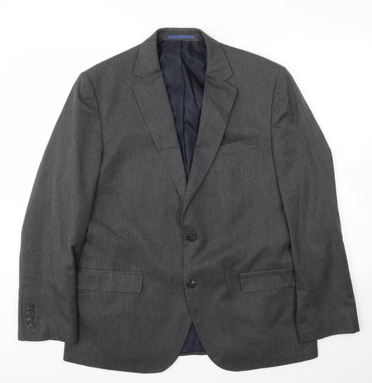 M&S Mens Grey   Jacket Blazer Size 42