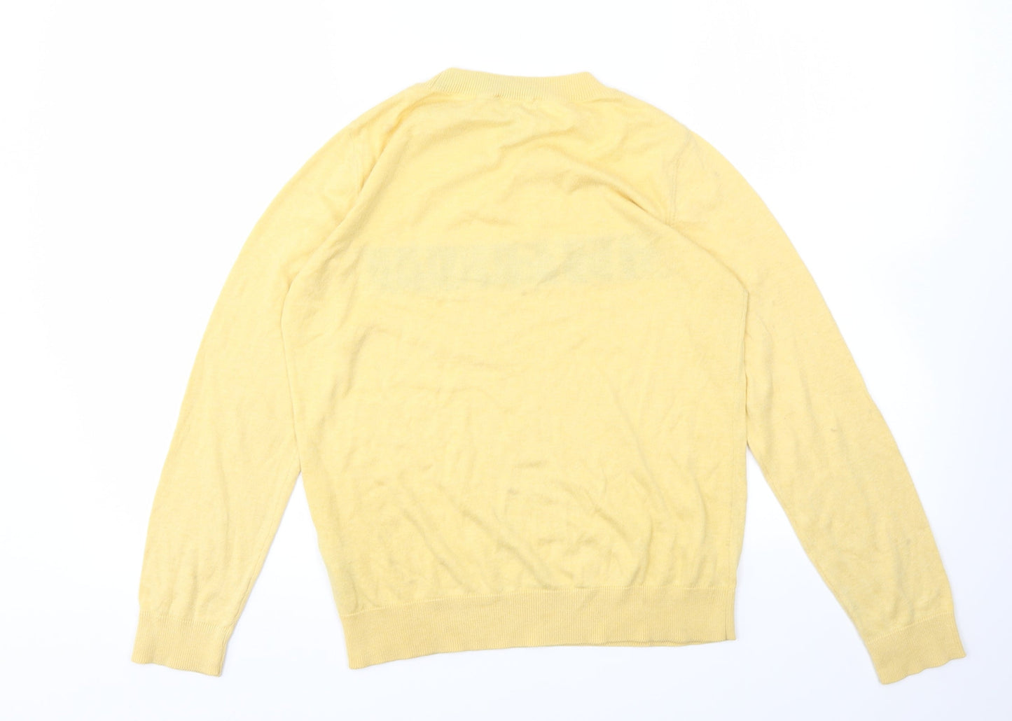 New Look Womens Yellow   Basic T-Shirt Size 6